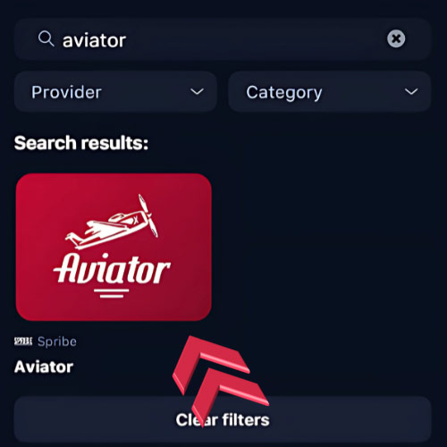 Search for Aviator