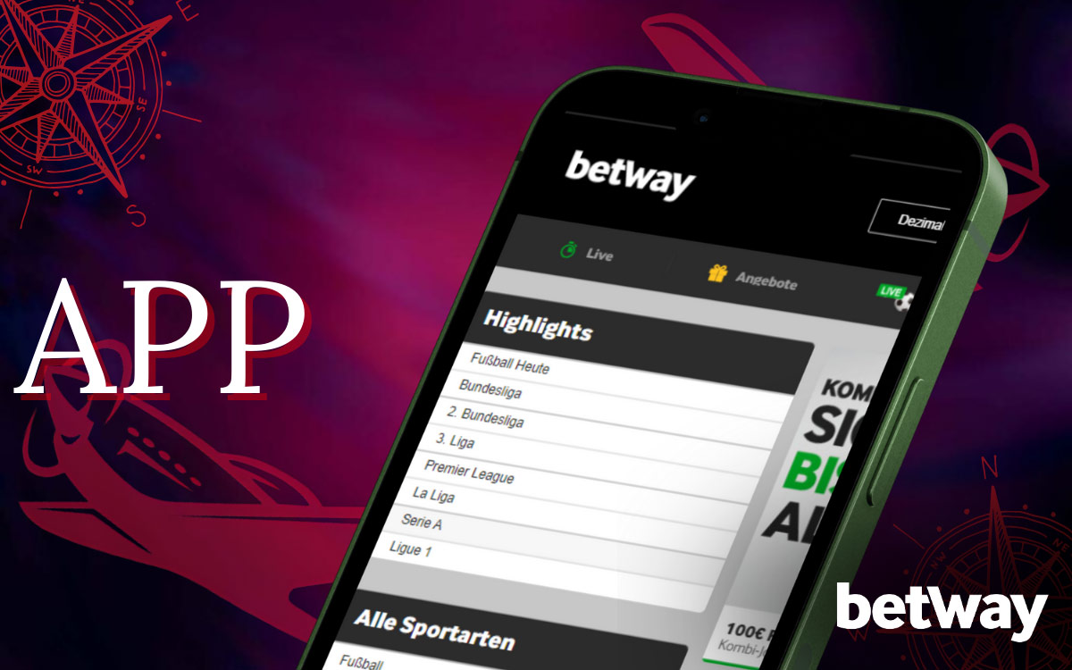 App Betway for Aviator Betway game