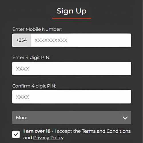 Instruction Choose the method of registration