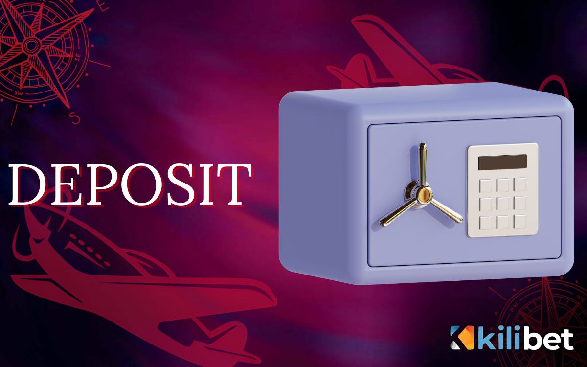 Kilibet Available deposit methods