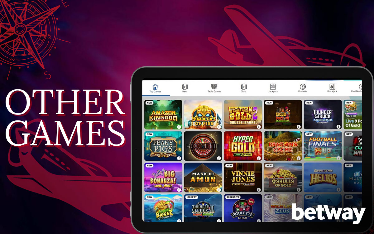 Betway Explore other casino games 