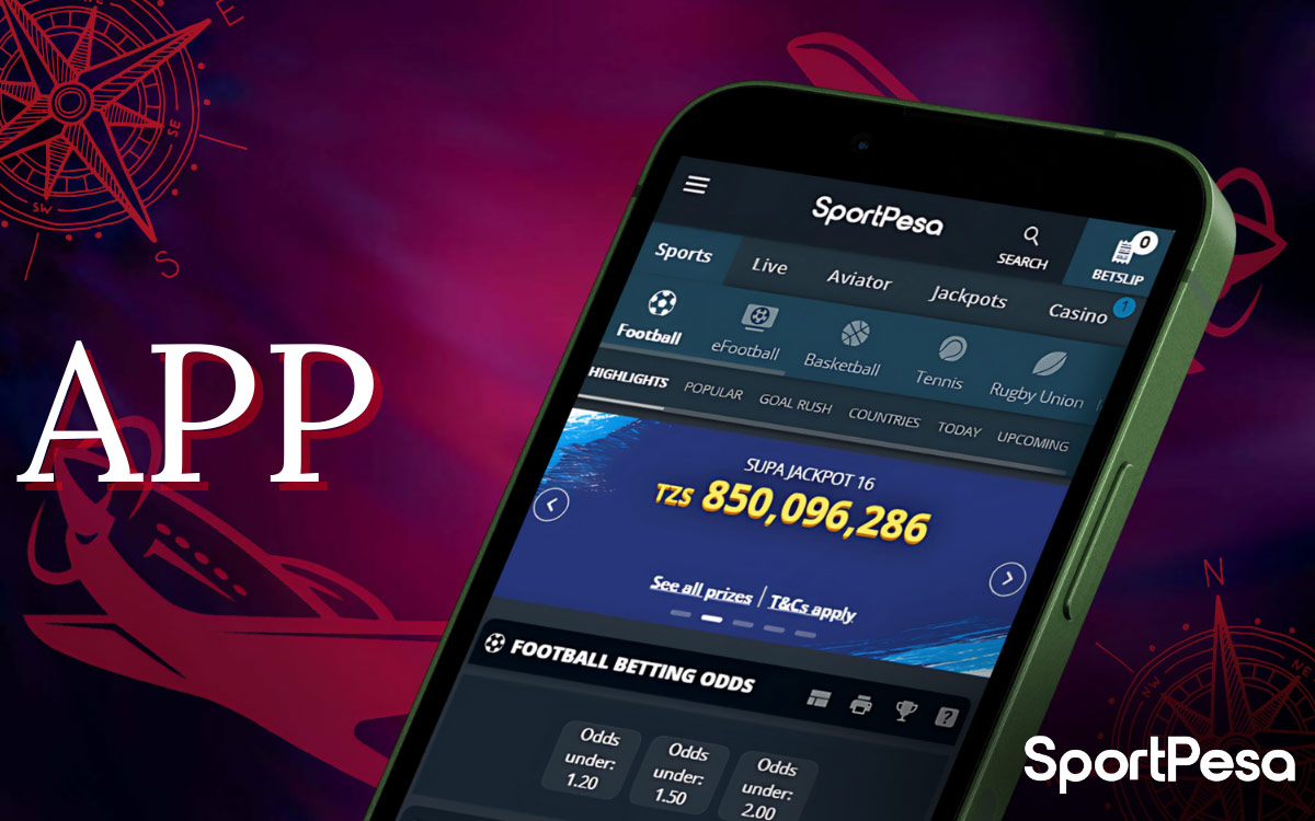 SportPesa play Aviator in the app