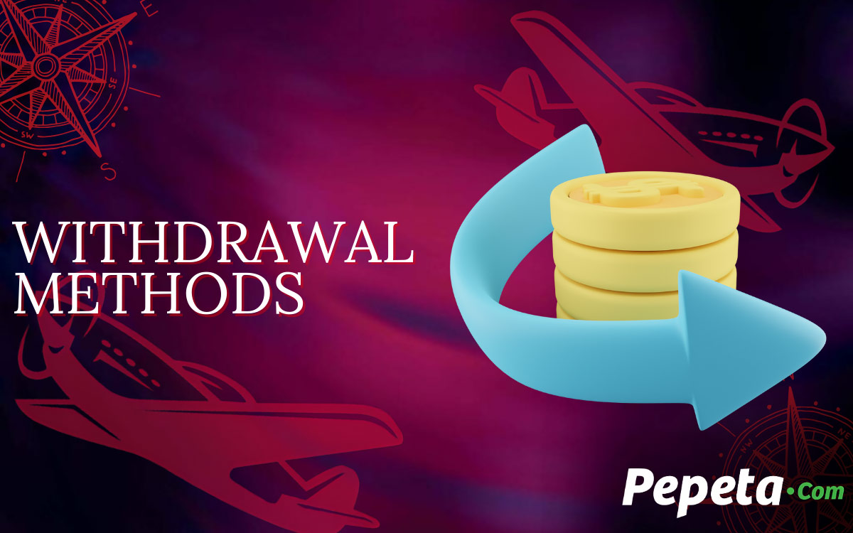 Pepeta withdrawal options 