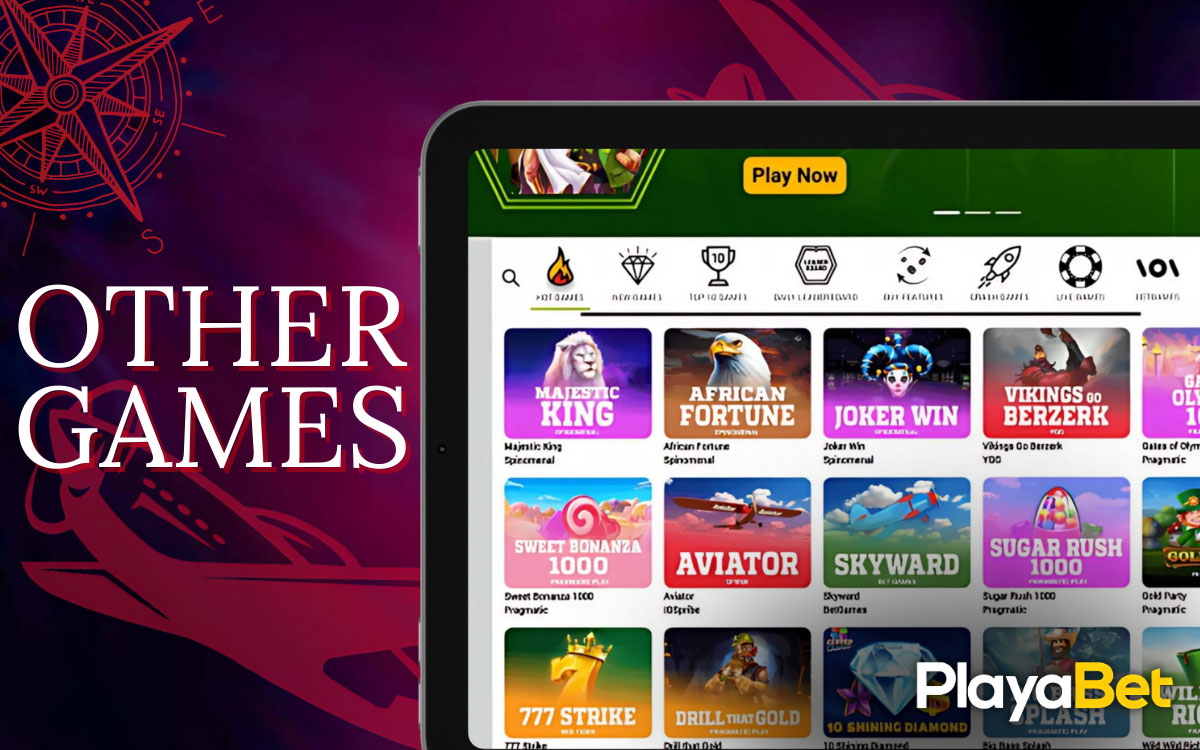 Playabet Explore Other Games