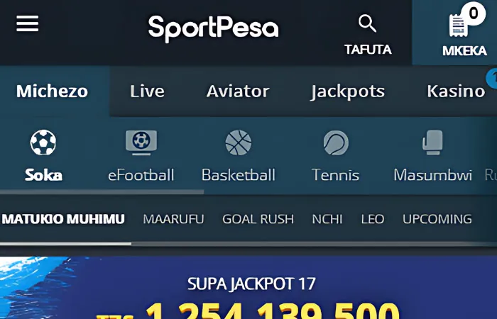 Sportpesa platform